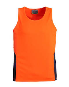 Hi Vis: SYZMIK Hi Vis Squad Singlet