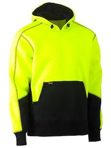 Hi Vis Yellow: BISLEY Hi Vis Fleece Hoodie