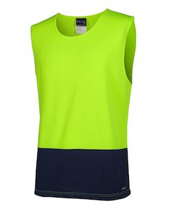 Hi Vis Yellow: JBs Hi Vis Muscle Singlet