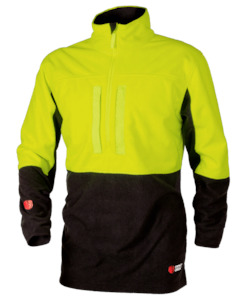 Hi Vis Yellow: Stoney Creek Windproof Twin Zip Top Yellow