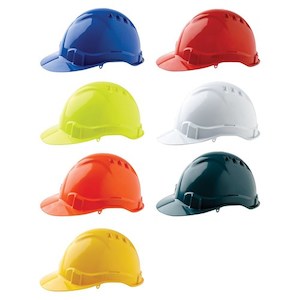 Socks Hats Glasses Ppe: PROCHOICE Hard Hat Vented Pushlock