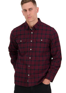 Swanndri: SWANNDRI  Port Road LS Shirt