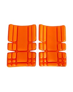 Daneunder Flame Resistant Clearance Stock: Foam Knee Pads Orange (Pair)