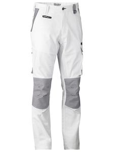 BISLEY Painters Cargo Pants White