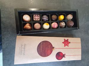 Products: 12 Piece Christmas Box – dangerous chocolate
