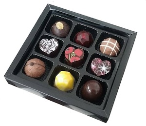 Products: 9 Piece Box – dangerous chocolate