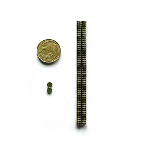 Cylinder Magnets: 5mm Dia x 2mm  |  Pack of 100