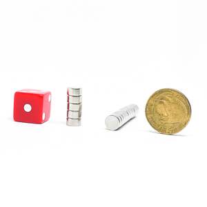 Cylinder Magnets: 8mm Dia x 4mm  |  Pack of 24