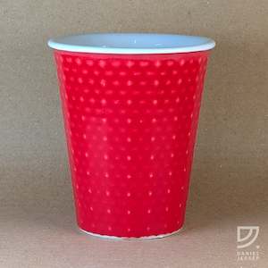 Cups: Coffee Cup - Red Dimple