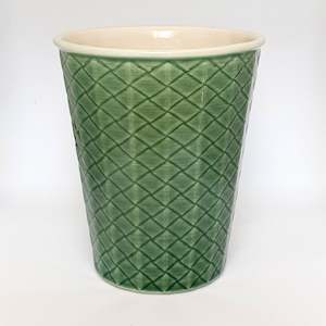 Cups: Coffee Cup - Jade Weave