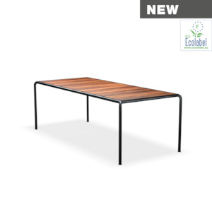 Newly Arrived: HOUE - AVANTI Table 222x96 cm Black frame, Thermo-Ash Top