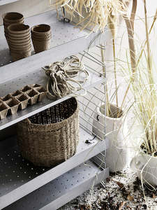 String Shelving: String - Galvanized Side panels