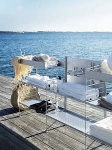 String Shelving: String - Galvanized Shelves