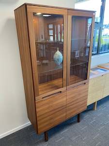 Skovby: Skovby #307 Display Cabinet - Walnut Oil