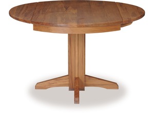 Avondale Round Double Drop-Leaf Dining Table