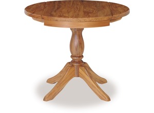Belmont Round Double Drop-Leaf Dining Table