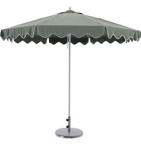 Zest 2.7m Round Outdoor Sun Umbrella - Olive Green