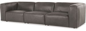 Cassia 3 Seater Leather Sofa