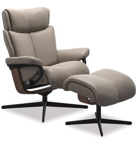 Stressless® Magic Large Leather Recliner - Cross Base