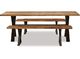 Cross 3-Pce 2200 Dining Suite - Bench x 2