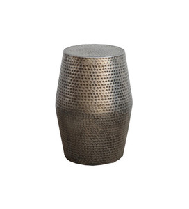 Products: Drum Side Table - Silver darbyandgrey