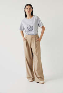 Pants: Boyfriend Pant - Sand Beige