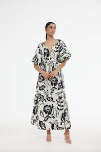 Kinney: Violet Dress - Sea Floral