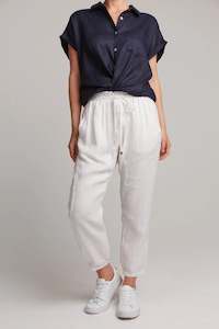 Sale: Studio Relaxed Pant- Salt