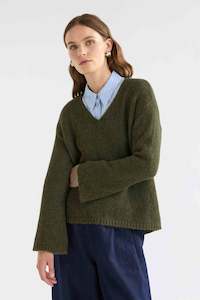 ELK Anken Sweater - Olive