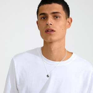 Accessories: Declan Recycled Necklace - Silver Plated