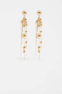 Christmas Gift Ideas: Alli Drop Earring - Gold