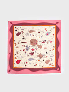 Satin Scarf - Pacific Islands