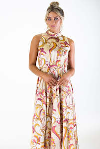 Rome Panelled Midaxi Dress