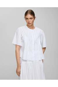 MSCH Ethelyn  2/4 Shirt - Bright White