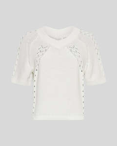 Tops: MSCH Keana 2/4 V Pullover