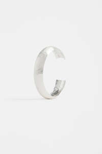 Gild Thin Cuff Bangle - Silver