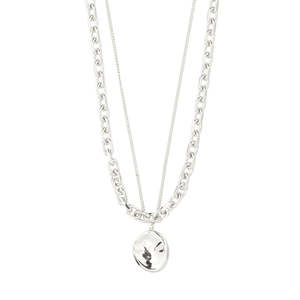 Accessories: Sparkle Necklace - Silver Plated