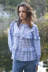 Ruffle Shuffle Blouse