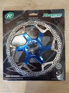 Brakes - Disc Rotors: Brake Disc Rotor Reverse Components 200mm Blue