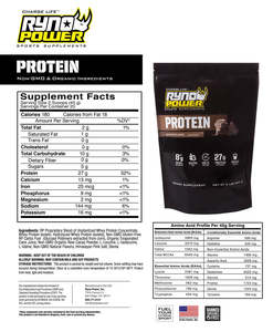 Nutrition - Ryno Power: Ryno Power PROTEIN Premium Whey Powder - Chocolate
