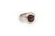Gold Top Cocktail Ring - Garnet