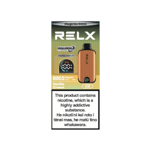 Relx MagicGo 8000 Puffs - Vanilla Cream