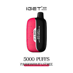 Disposable Vapes: Iget Moon 5000 Puffs - Passionfruit Lychee