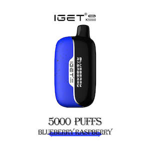 Iget Moon 5000 Puffs - Blueberry Raspberry