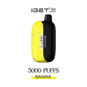 Iget Moon 5000 Puffs - Banana