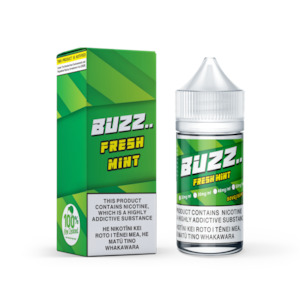 E Liquids: Buzz Salts 30mg - Mint