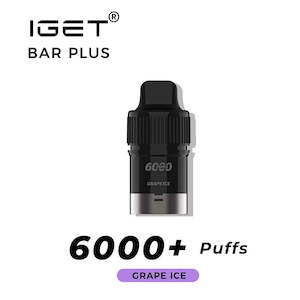 Iget Bar Plus Replacement Pod - Grape