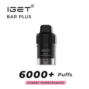 Iget Bar Plus Replacement Pod - Cherry Pomegranate