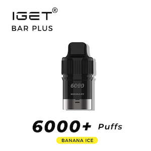 Iget Bar Plus: Iget Bar Plus Replacement Pod - Banana