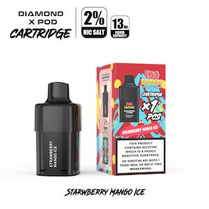 Diamond X Pod Kit Prefilled Pods- Strawberry Mango